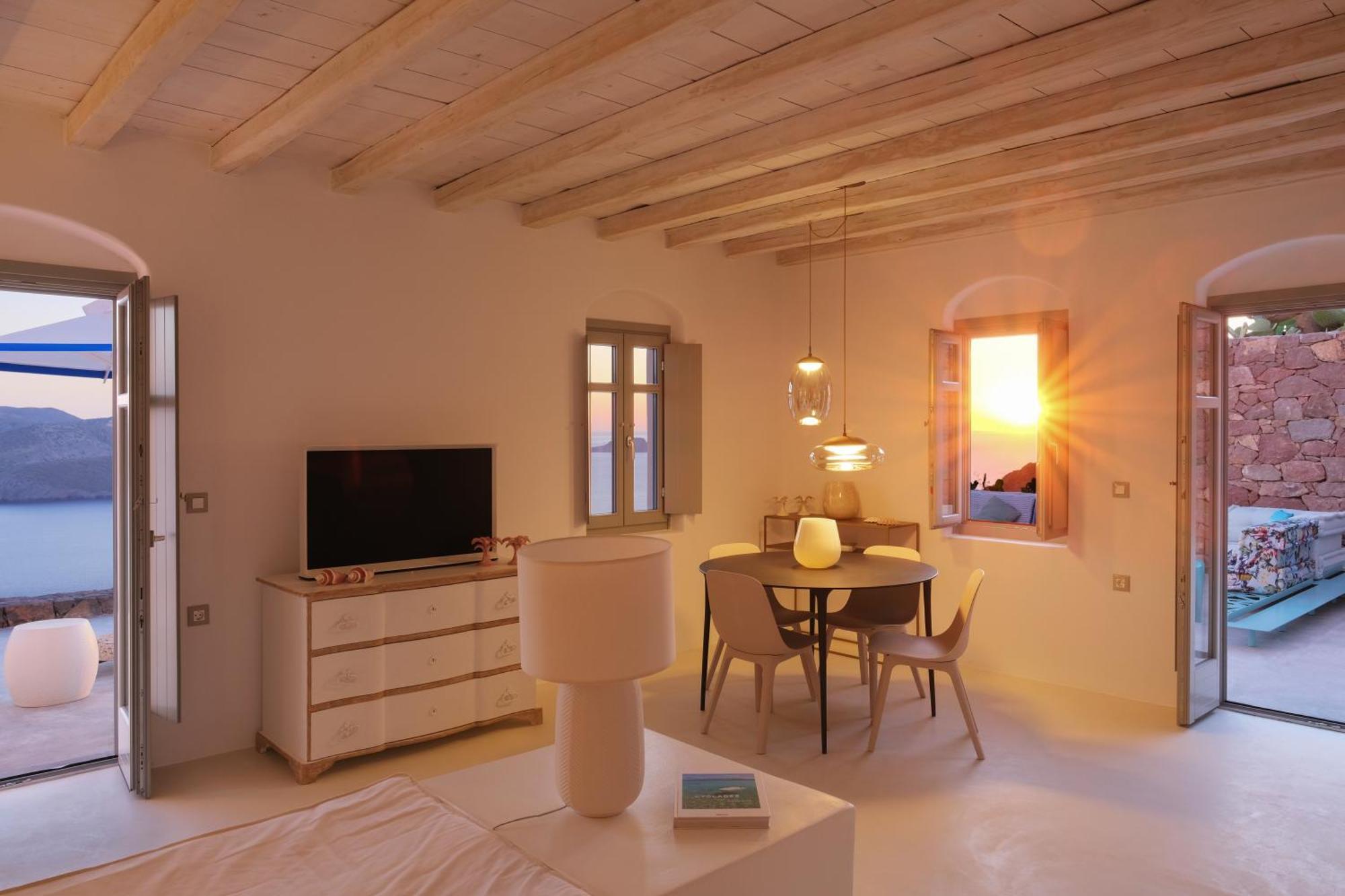 Odyssey Rock Milos Sunset Suites Πλάκα Μήλου Δωμάτιο φωτογραφία